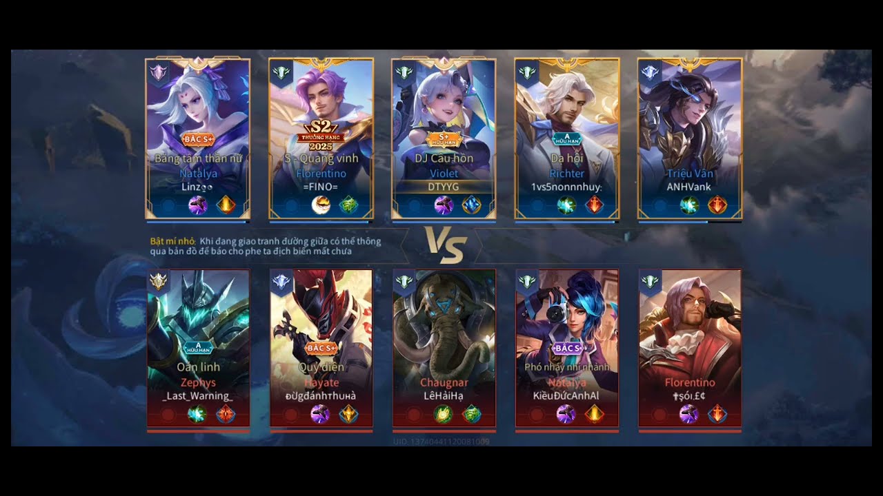 Cầm violet leo rank bạch kim 