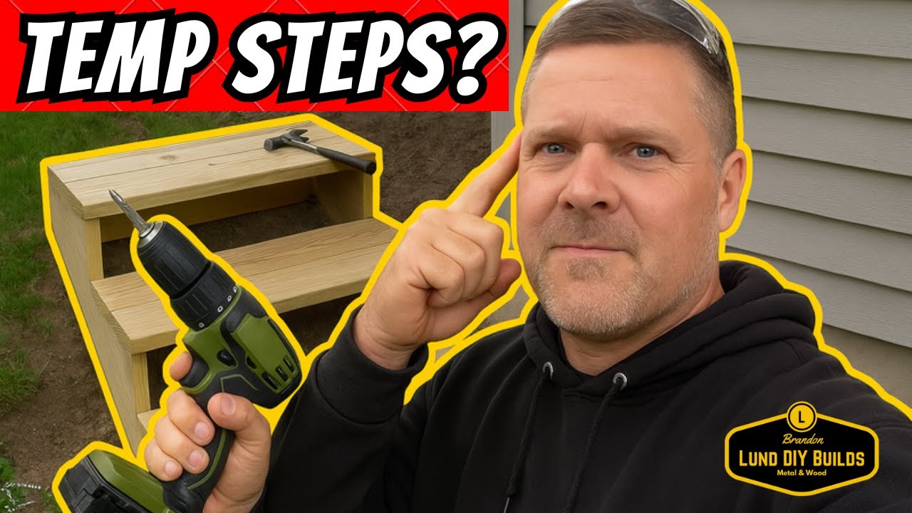 I Built Temporary Stairs in a Day &ndash; Here&rsquo;s How I Did It