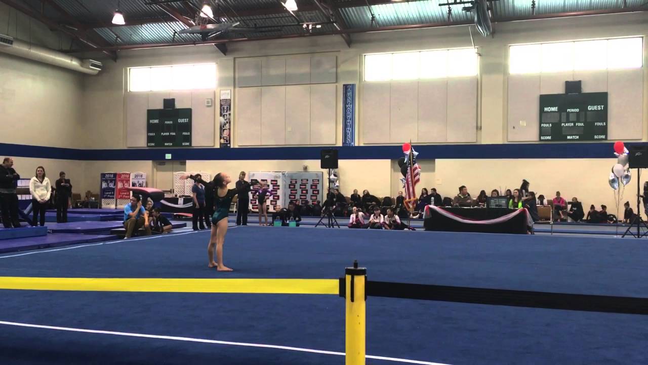 Level 6 floor routine 2016 9.850