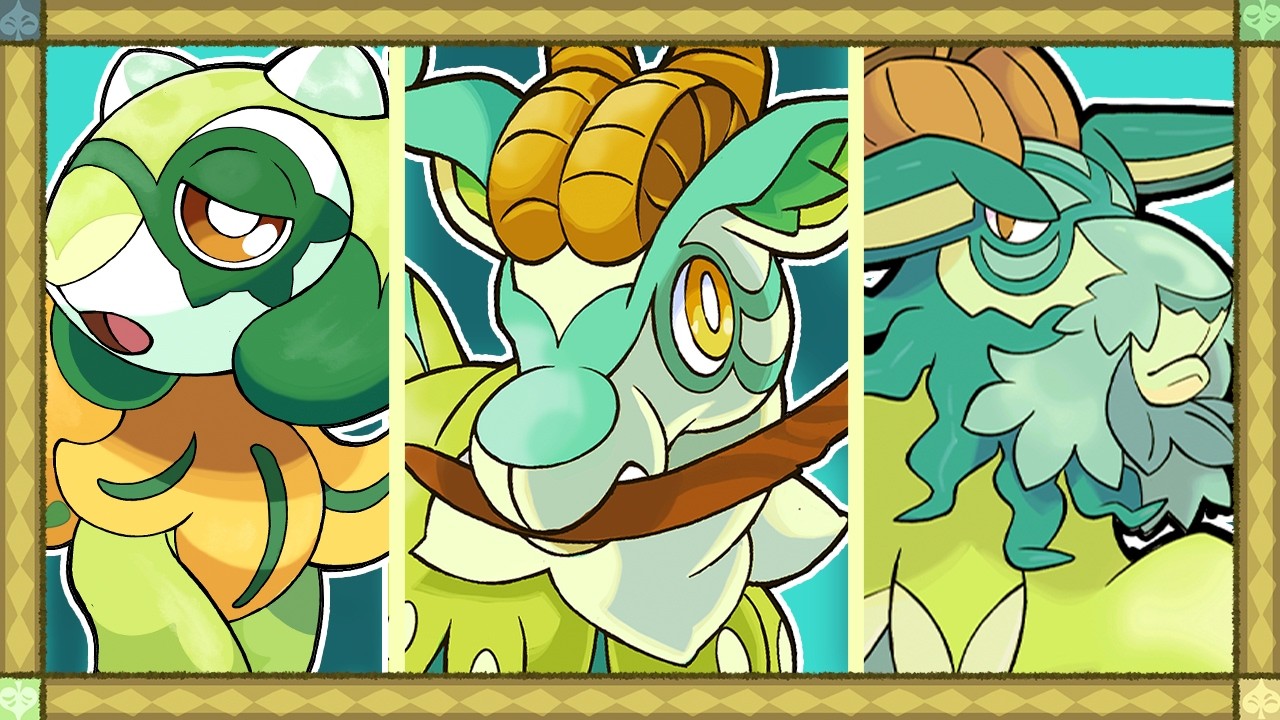 Redesigning My Old Pokemon Grass Starter