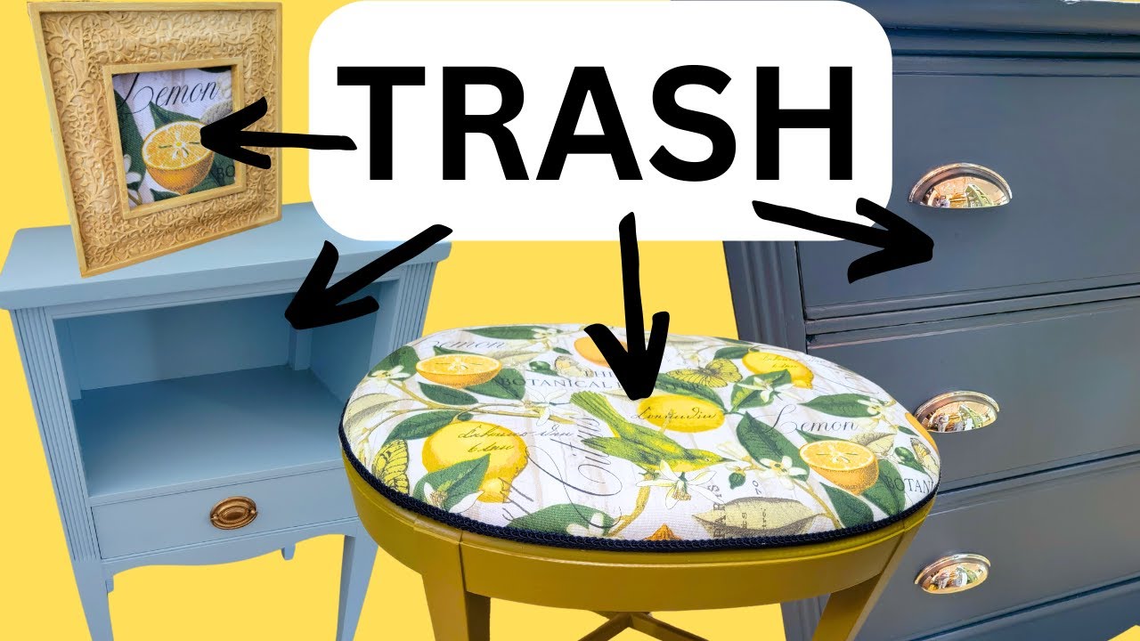 Trash to Treasure Furniture Flips Spring 2024