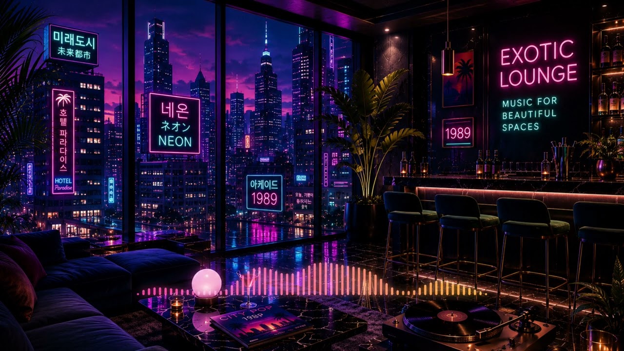 Neon Terrace | Smooth City Pop Lounge Music | Exotic Lounge