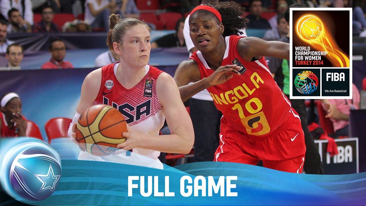 USA v Angola - Full Game - Group D - 2014 FIBA World Championship for Women