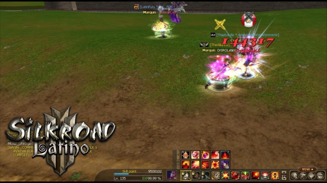 PvP Warrior Warlock+10 DrSROLatiino VS MiLiuZ_LiFe3 Rogue Clerigo +11 (TOTAL 3-1) Silkroad Latino.