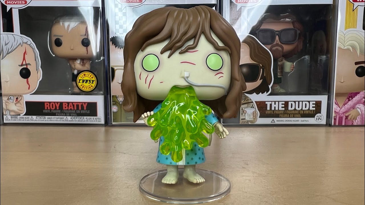 Funko Pop! The Exorcist - Hot Topic Scare Fair '23 Exclusive Regan Puking Unboxing