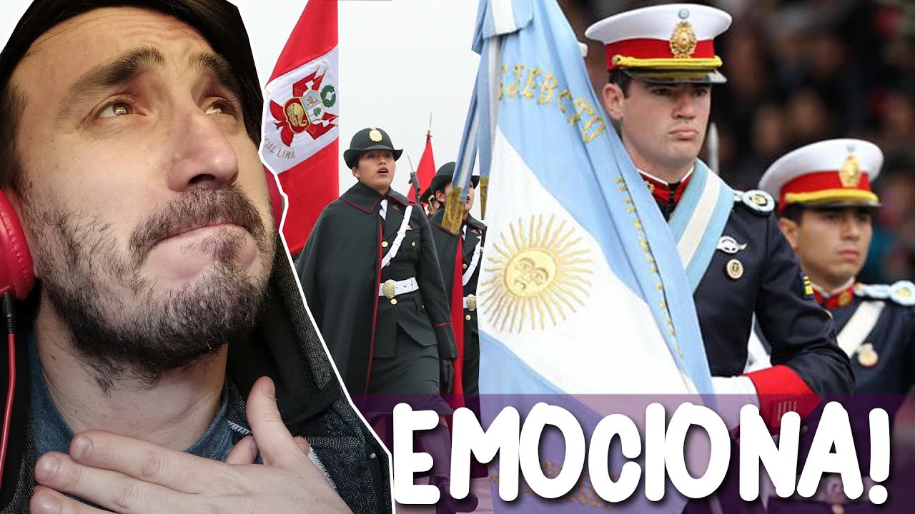 PERU, Y ARGENTINA en la PARADA MILITAR de CHILE. Argentino SE EMOCIONA! Fiestas patrias 2020
