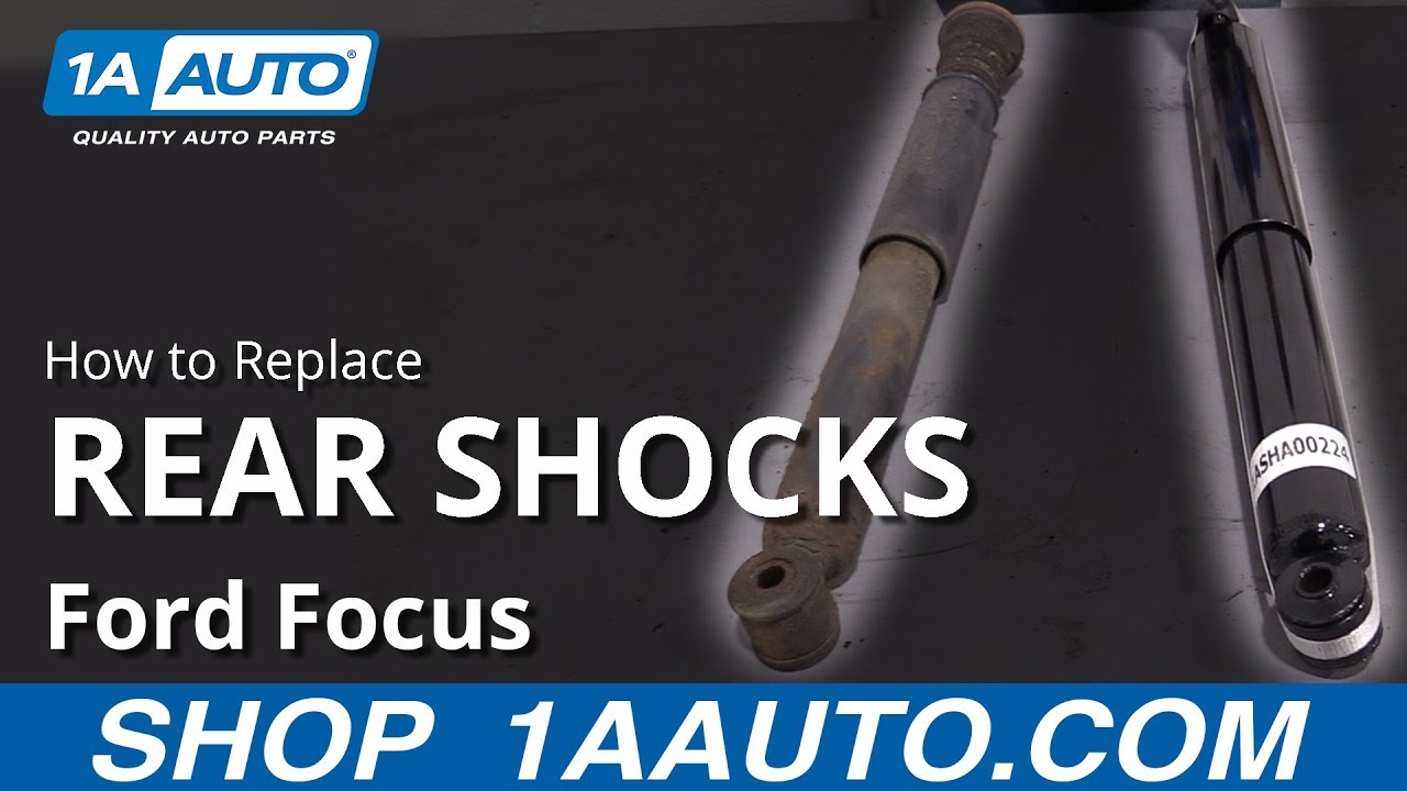 Как заменить задний амортизатор Ford Focus 2000-2007