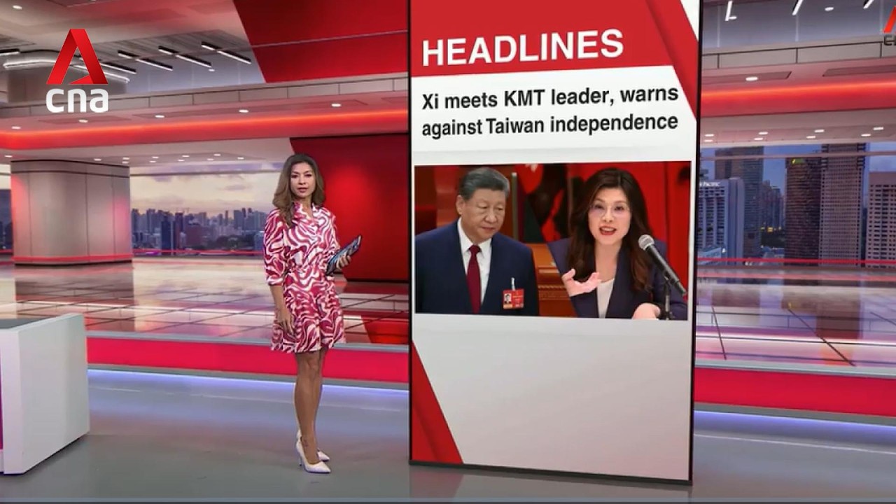 China's Xi Jinping meets Taiwan opposition KMT Chair Cheng Li-wun | East Asia Tonight (10 Apr 2026)