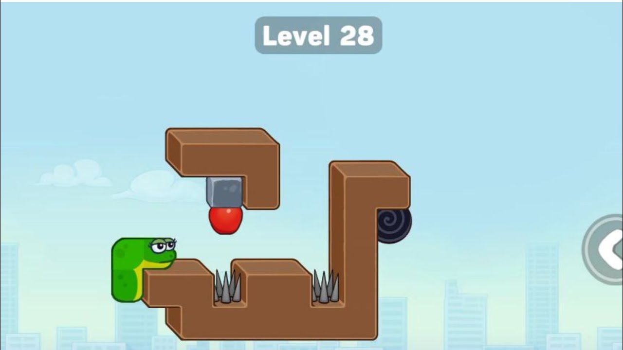 Snake Puzzle Slither to Eat Level 28 Walkthrough Solution