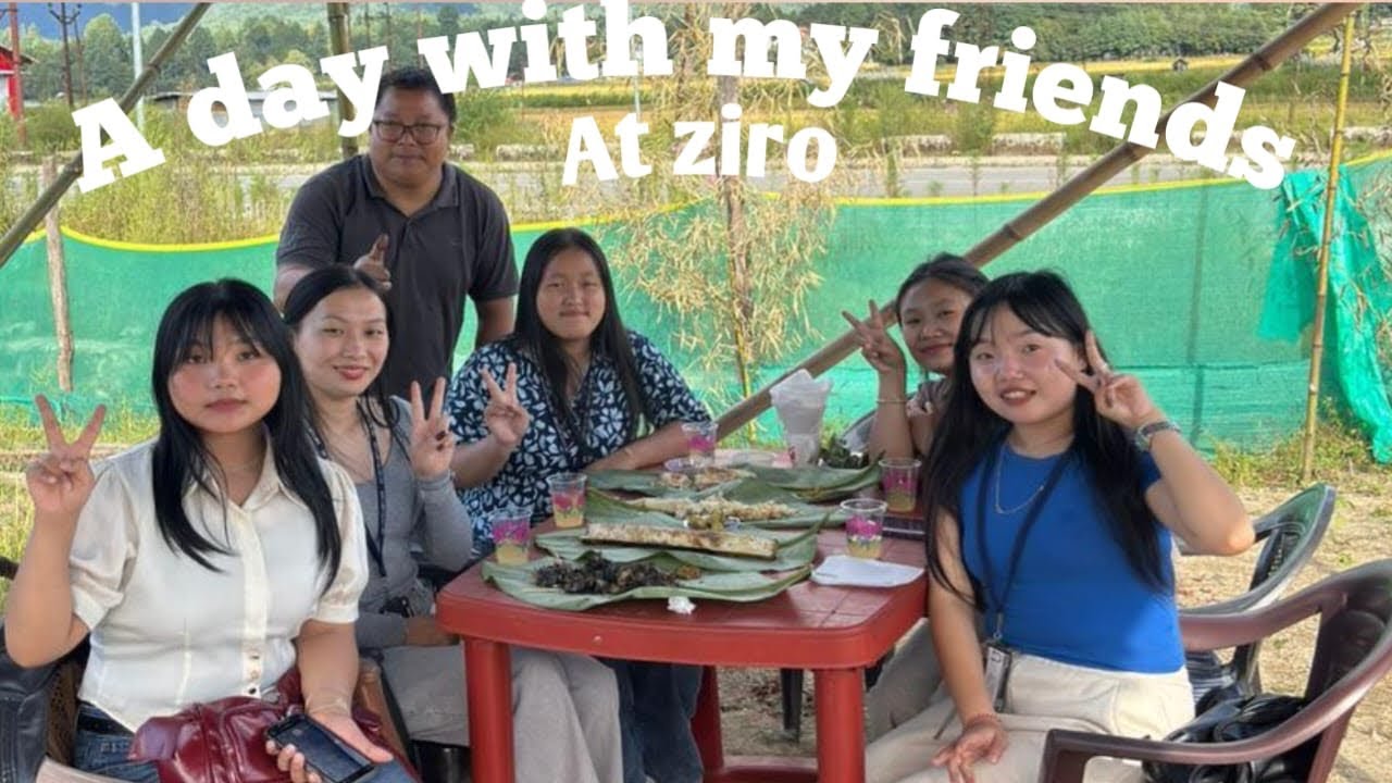“A day out with friends at Ziro / visiting food stall 😋