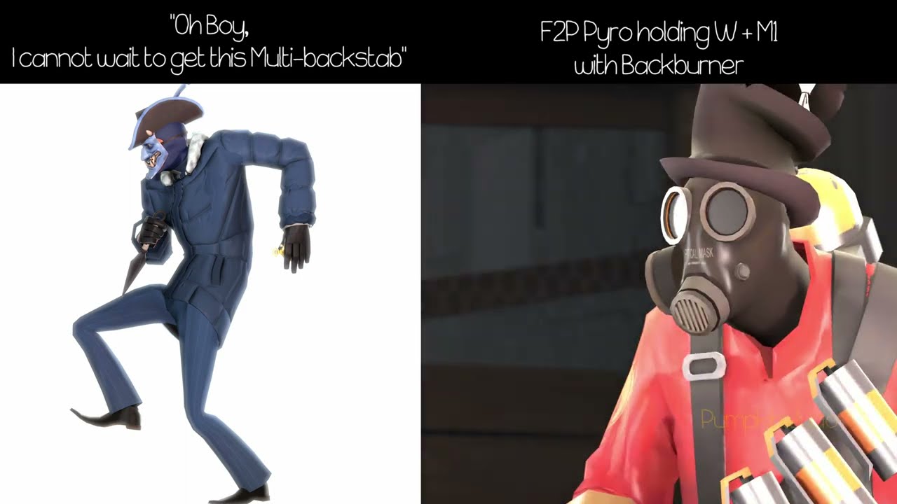 Strongest Spy Main VS Weakest Free 2 Play Pyro