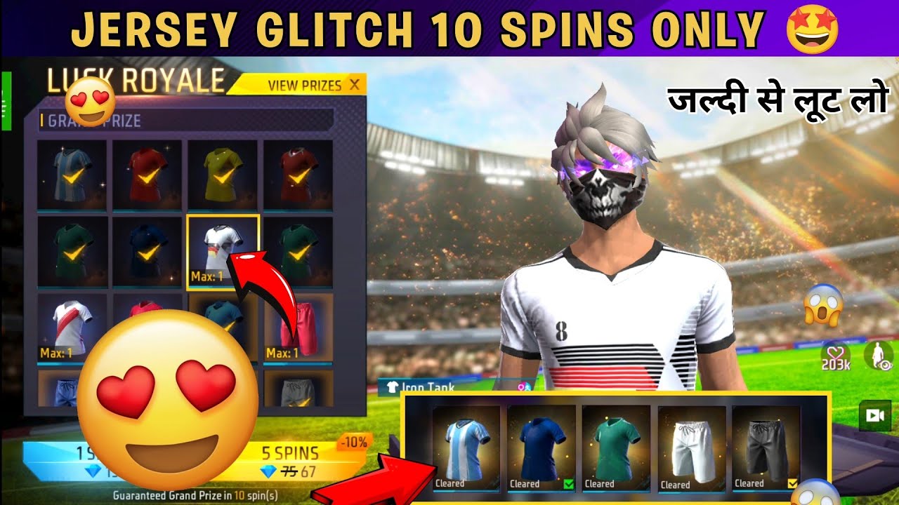 Jersey Return Event Free Fire | Jersey Ring Event | New Jersey Royale Free Fire | Free Fire New E...