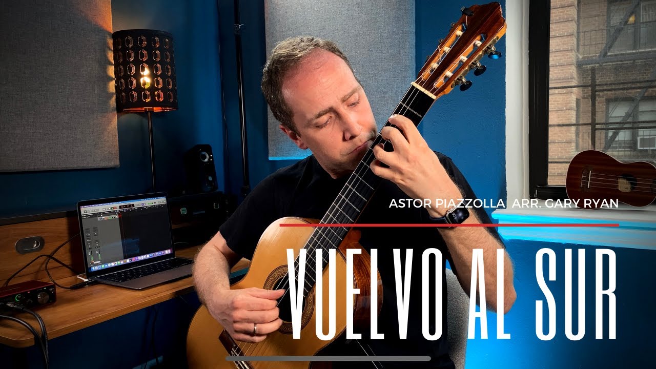 Vuelvo al sur (Astor Piazzolla arr. Gary Ryan) | Damien Kelly (Classical Guitar)