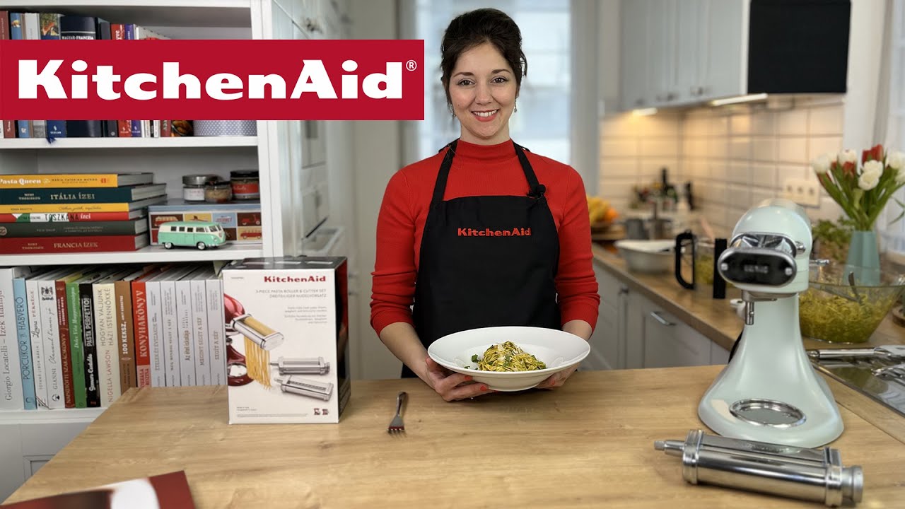 🍝 Medvehagyma pesztós, házi fettuccine