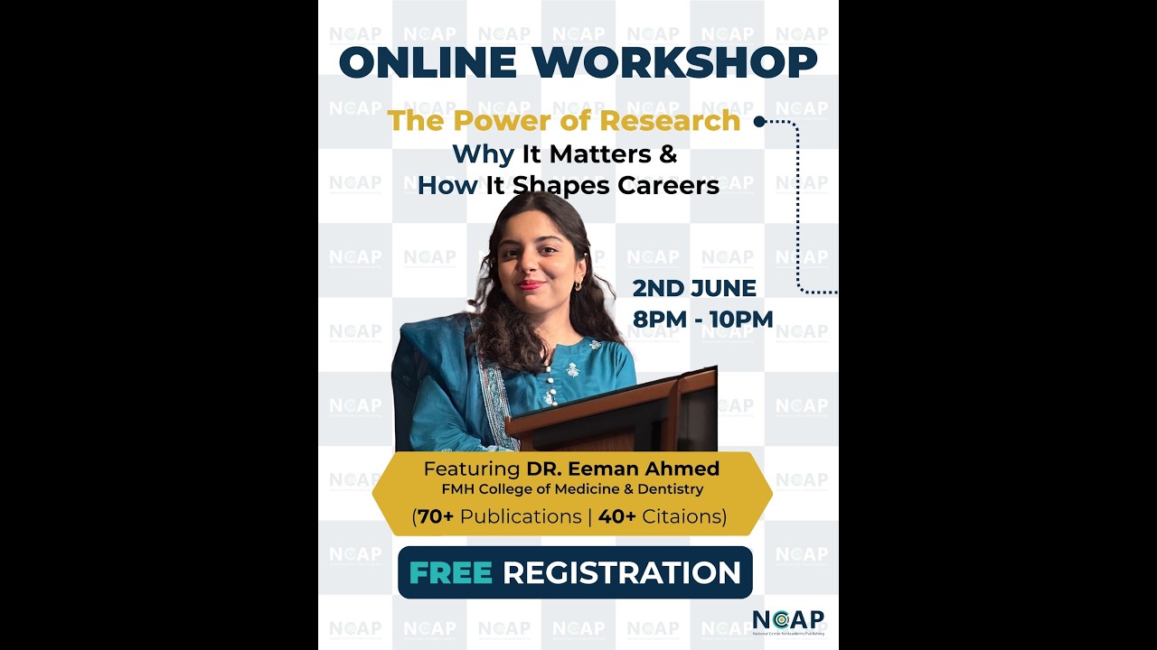 Research for Medical Students | Complete Beginner's Guide | NCAP Webinar