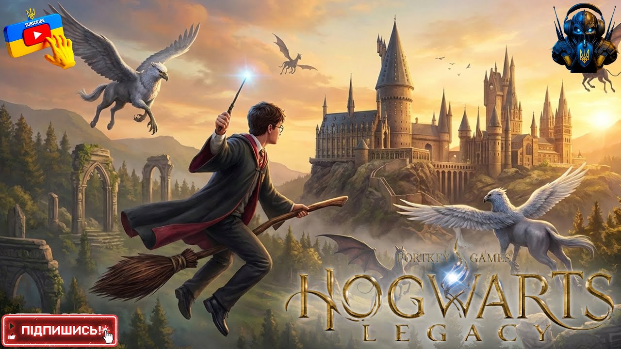 Hogwart Legacy⮞ Перший день в магічній бурсі ⮞1440p (2K) 60FPS #HogwartsLegacy