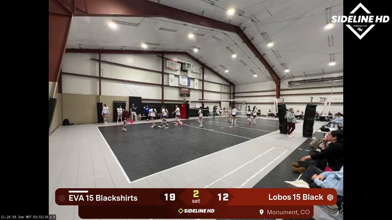 Lobos 15 Black vs. EVA 15 Blackshirts (2026.03.15)