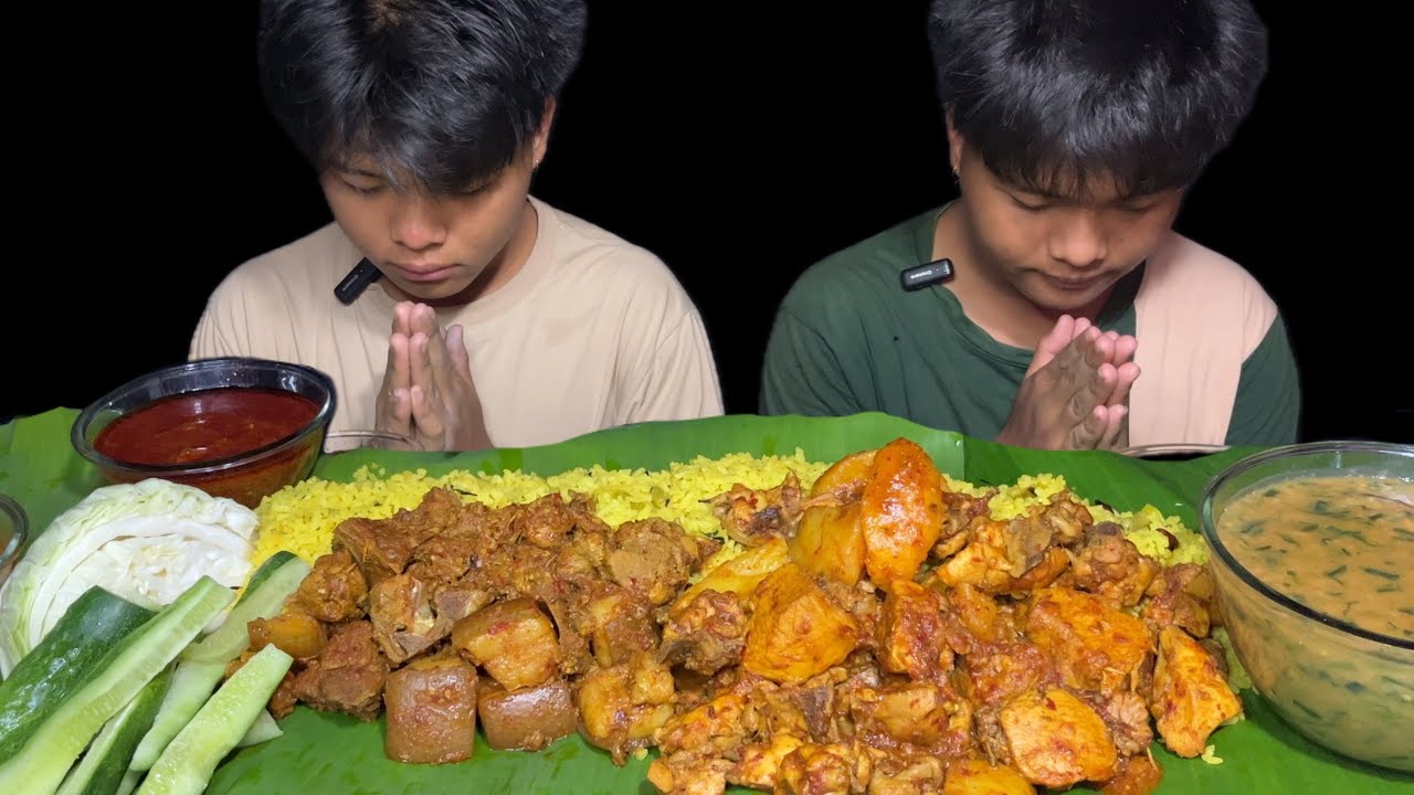 KHECHRI ,UTI,PORK,CHICKEN MUKBANG ❤️🤤😋