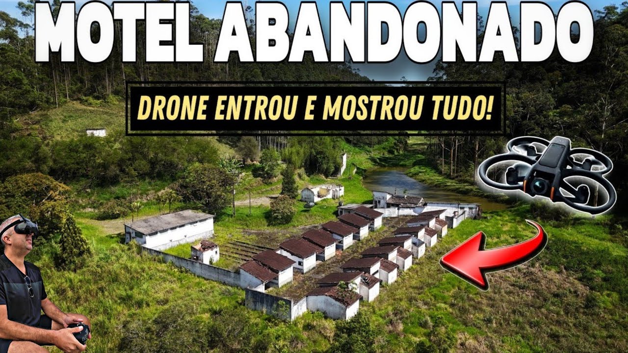 MISTERIOSO MOTEL ABANDONADO na SERRA do MAR!