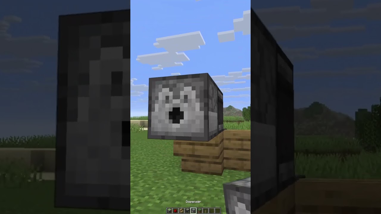 Fire canon! 🔥#minecraft #minecraftshorts #minecraftmeme #minecraftmemes