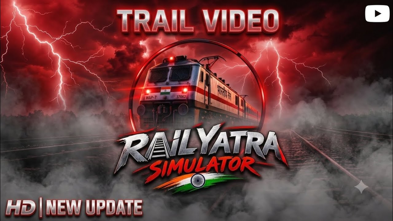 🚆 Rail Yatra Simulator 🇮🇳 | Official Trailer | Coming Soon