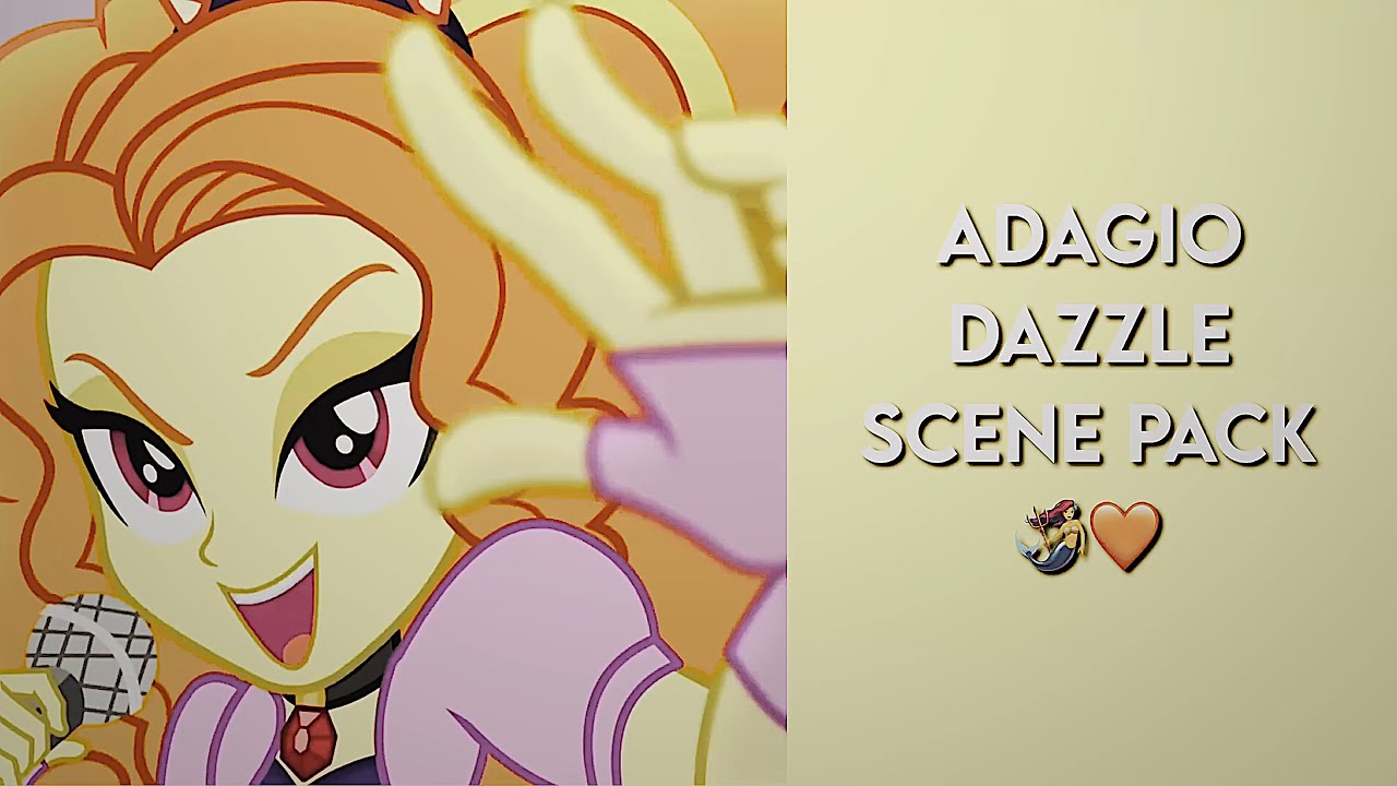 ADAGIO DAZZLE SCENEPACK ★&acute;ˎ˗ mlp equestria girls | 1080p