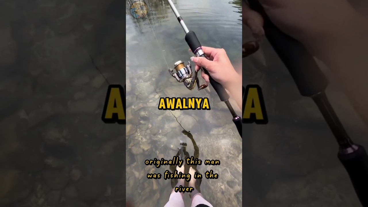 Pria ini memancing ikan dengan jempol  ‼️#shorts #shortvideo
