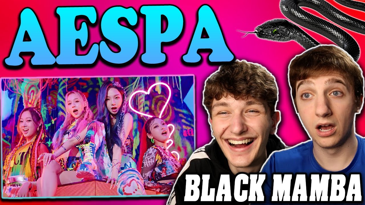 aespa - Black Mamba MV REACTION!!