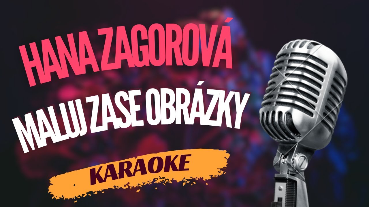Karaoke - Hana Zagorová - 