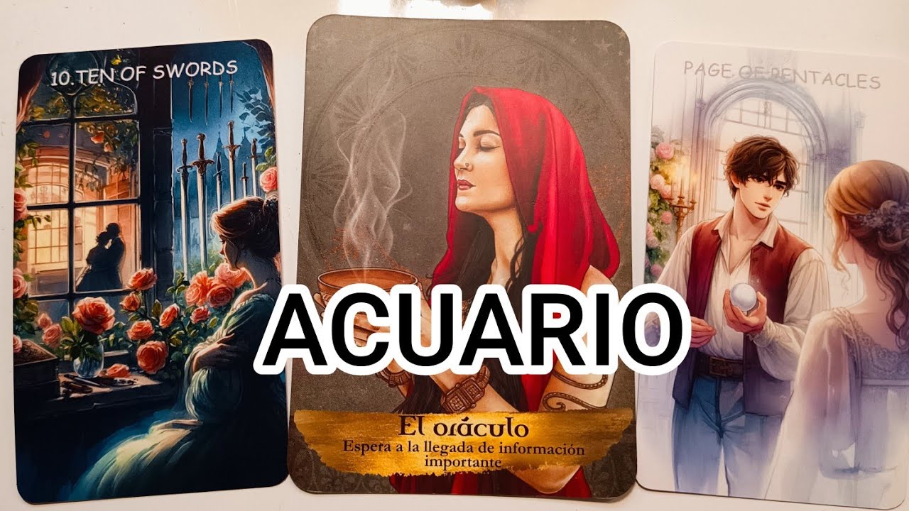 ACUARIO ! NO DEBER&Iacute;AS ESTAR VIVIENDO ESO&hellip;PERO CAMBIA TODO A TU FAVOR! ...MIRA ESTO