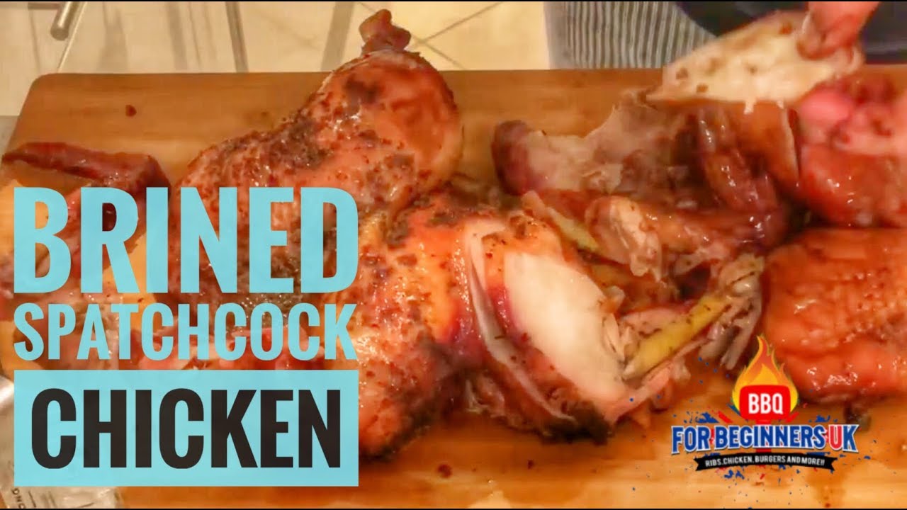 Brined Spatchcock Chicken