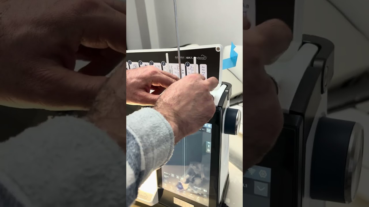 PFAFF CREATİVE performance 950 nin dikiş bölümün kullanım videosu 