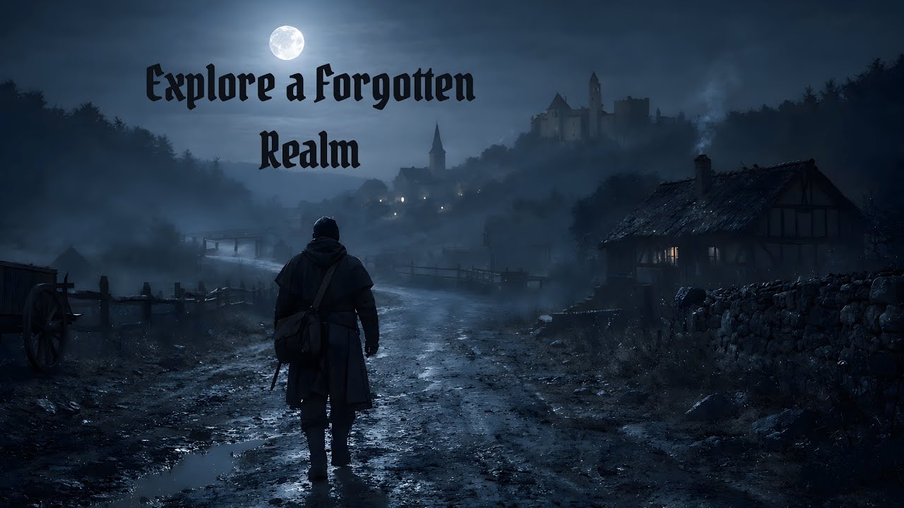 RPG Fantasy Ambience | Explore a Forgotten Realm (Skyrim & Witcher Inspired)
