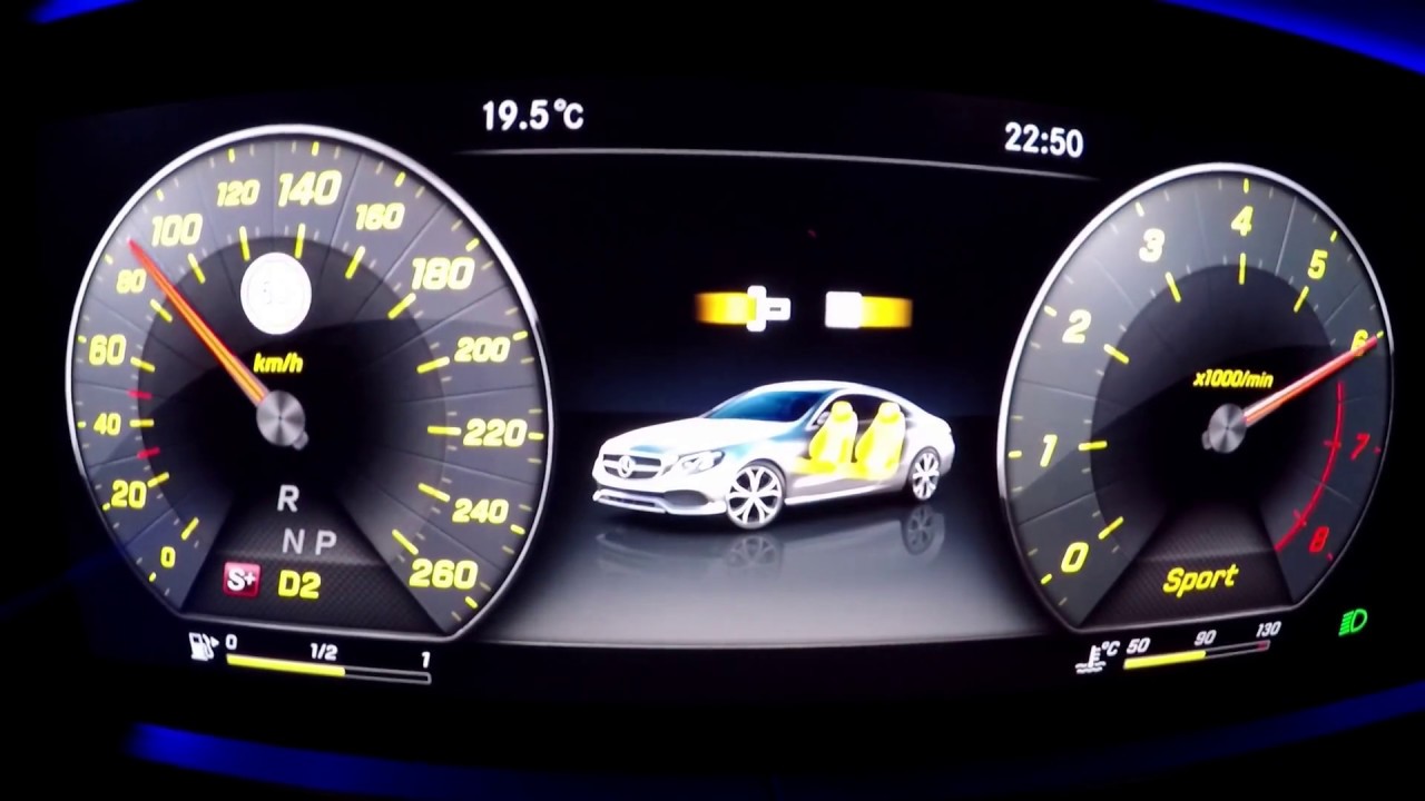 0-235 KM/H 2017 Mercedes-Benz E 400 4MATIC Coup&eacute; 245 KW (333 PS)