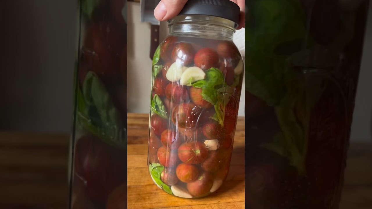 Fermented Tomatoes Will Blow Your Mind!! - #garden #fermentation #growyourownfood