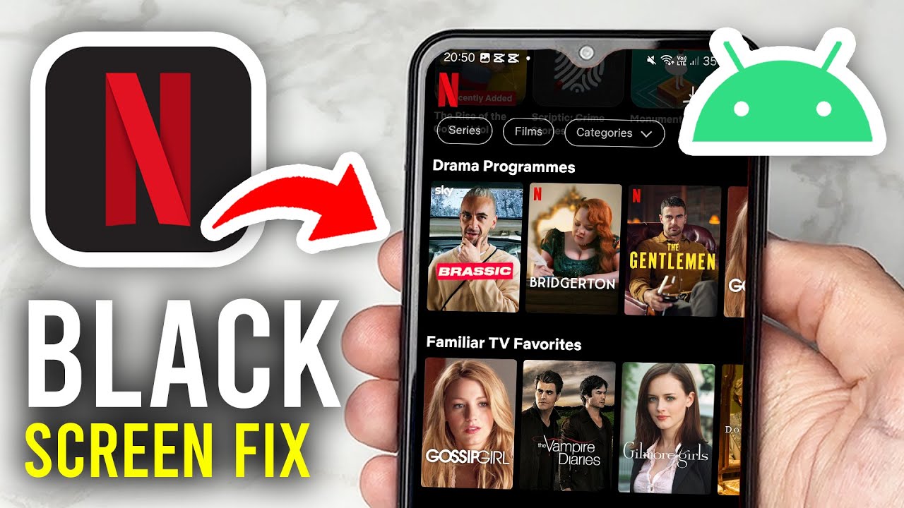 How To Fix Netflix Black Screen On Android - Full Guide
