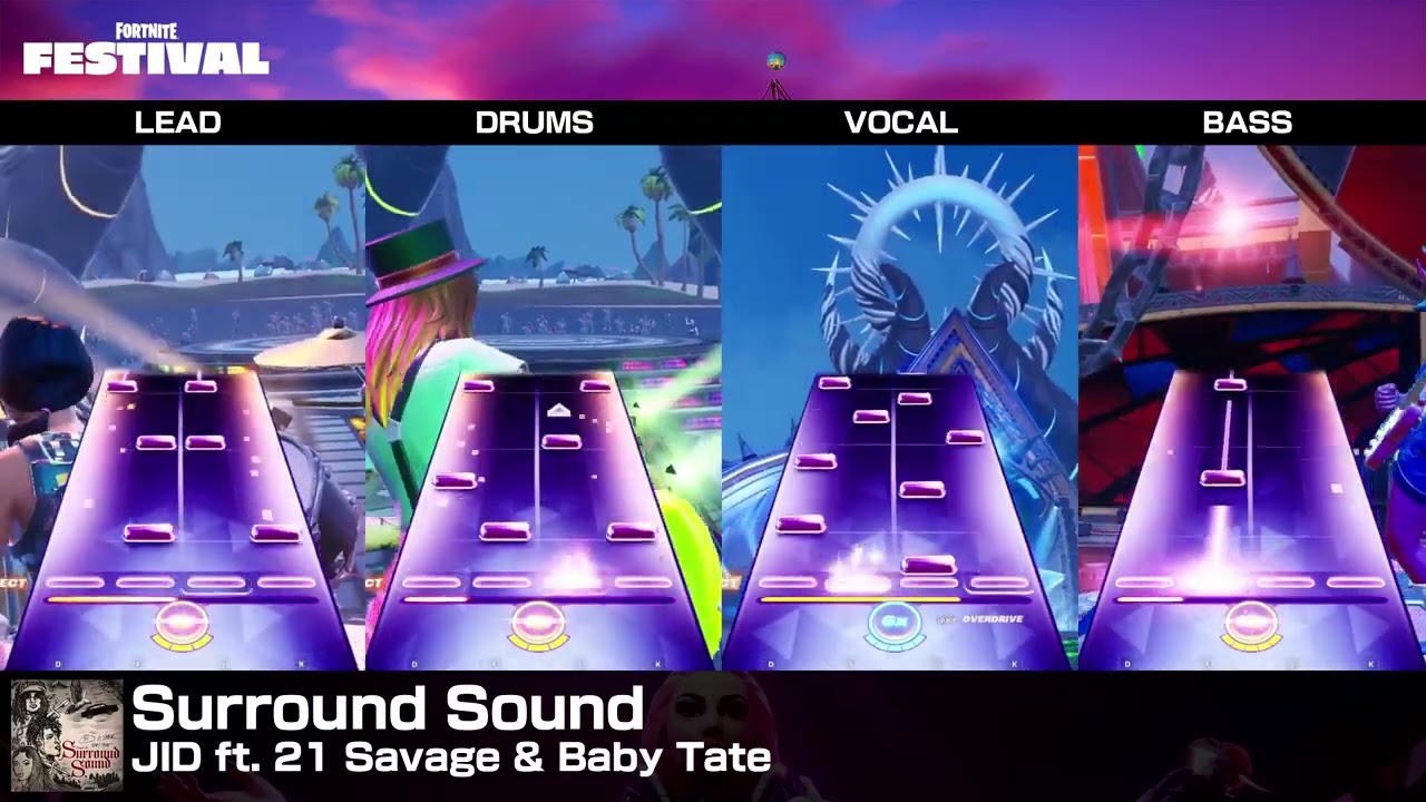[Fortnite Festival] Surround Sound (Hard Full Band, 100% Flawless)
