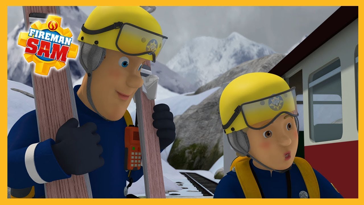 Sam Snowboards! 🔥 Epic Fireman Sam Compilation Official 🔥