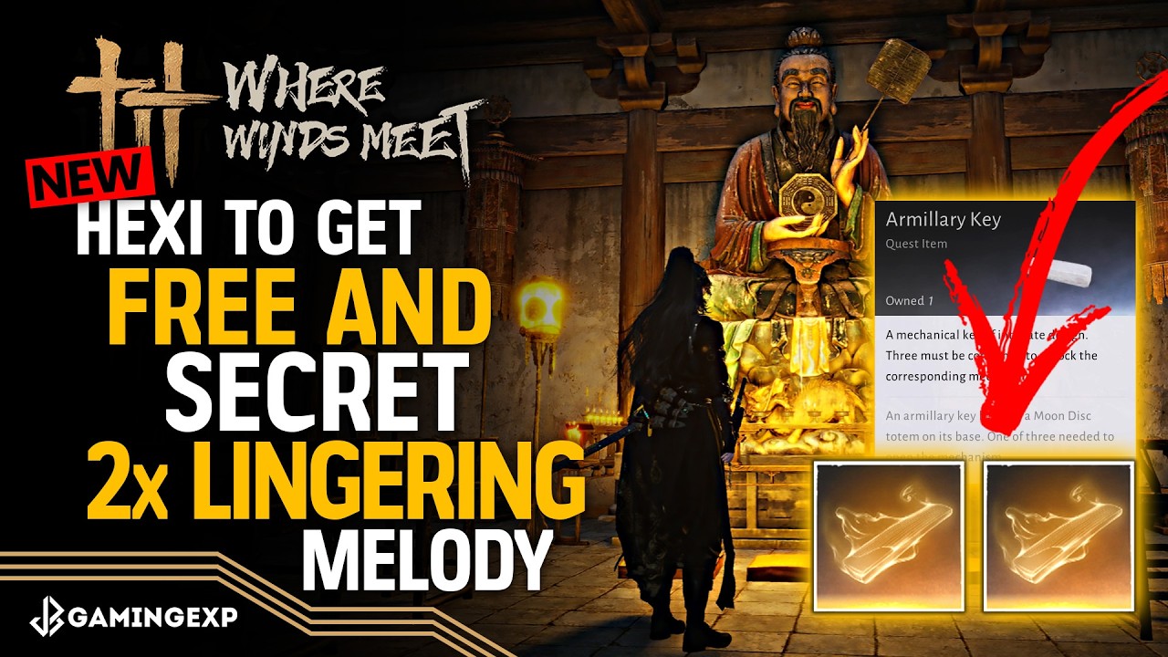 How to Get FREE SECRET 2x Lingering Melody in Hexi Qinchuan - Where Winds Meet 1.6