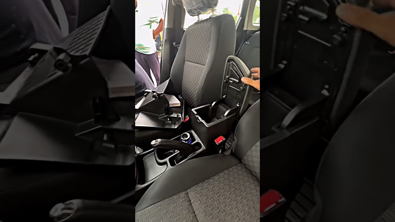 Armrest fitted in brezza 2022 #carmodification #modified #brezza