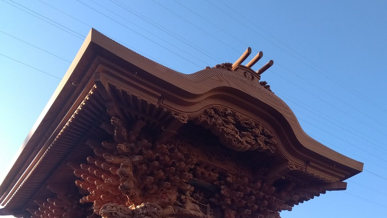 小松里町地車大修理竣工奉告祭
