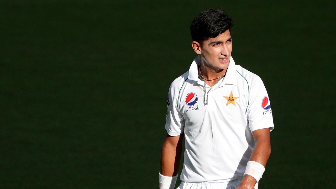 Teenage tearaway Naseem Shah impresses with pace