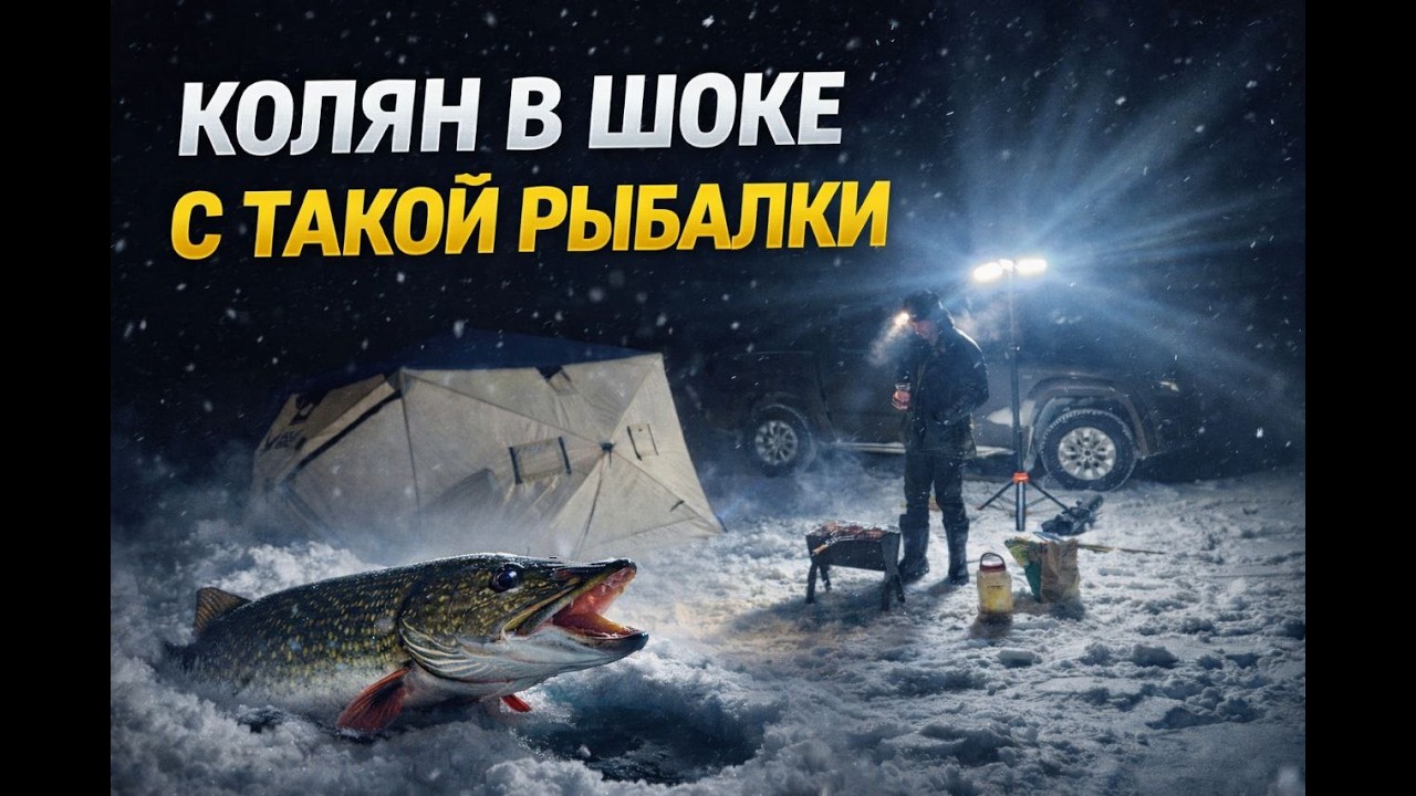 КОЛЯН В ШОКЕ С ТАКОЙ РЫБАЛКИ! 8 ЧАСОВ ДОРОГИ