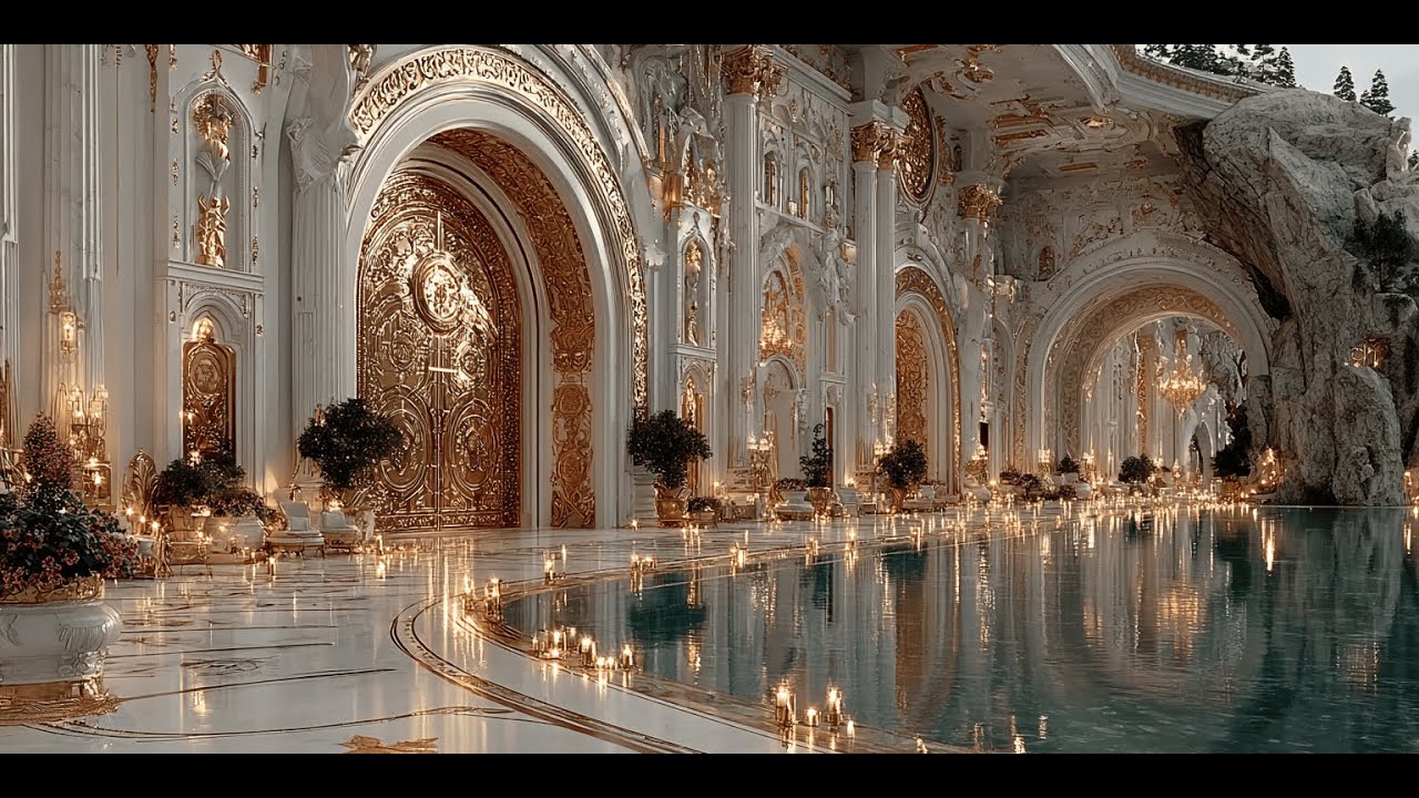 Beyond Imagination: A Mind-Blowing Fantasy Palace Floating in the Heavens