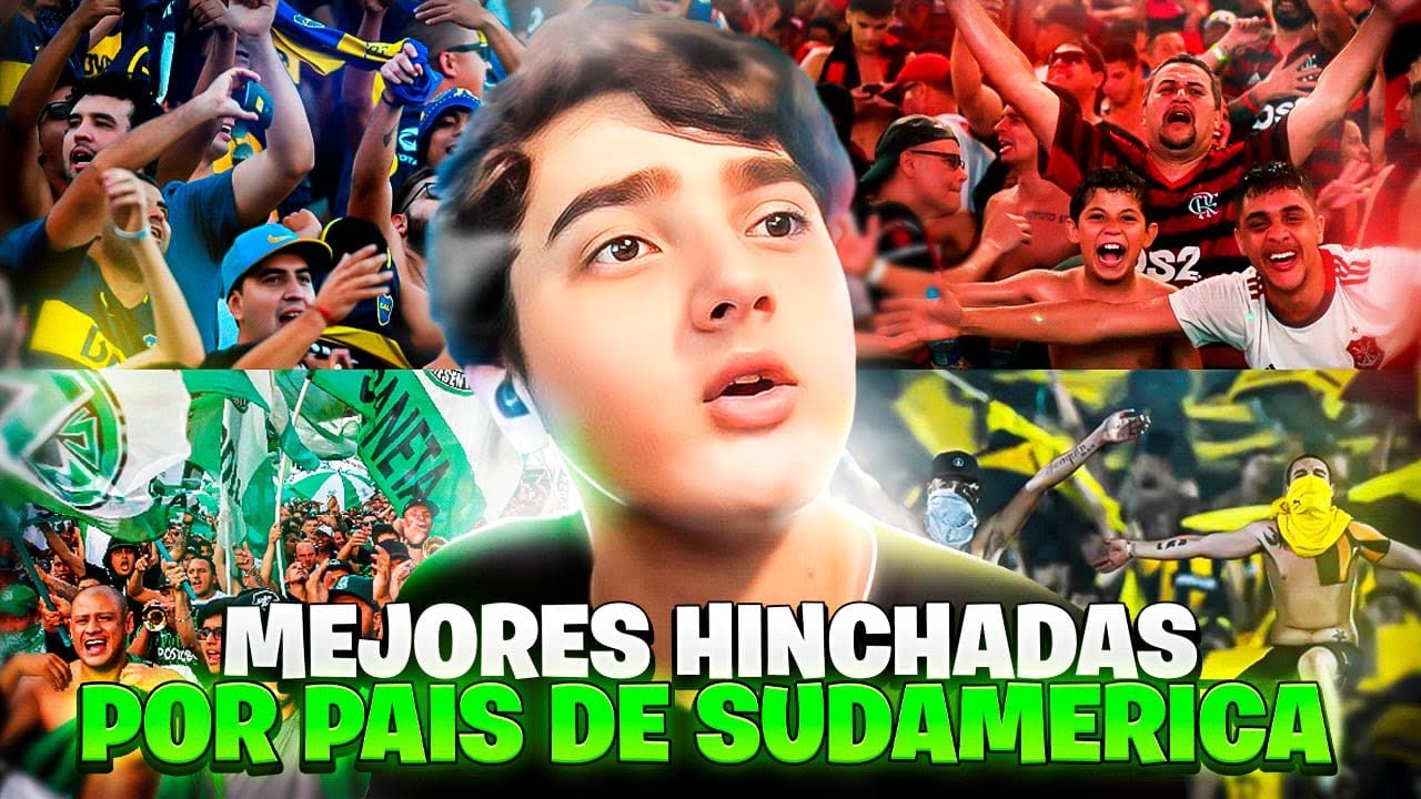 LAS MEJORES HINCHADAS DE CADA PAIS DE SUDAMERICA (REACCION BILLONARIO)