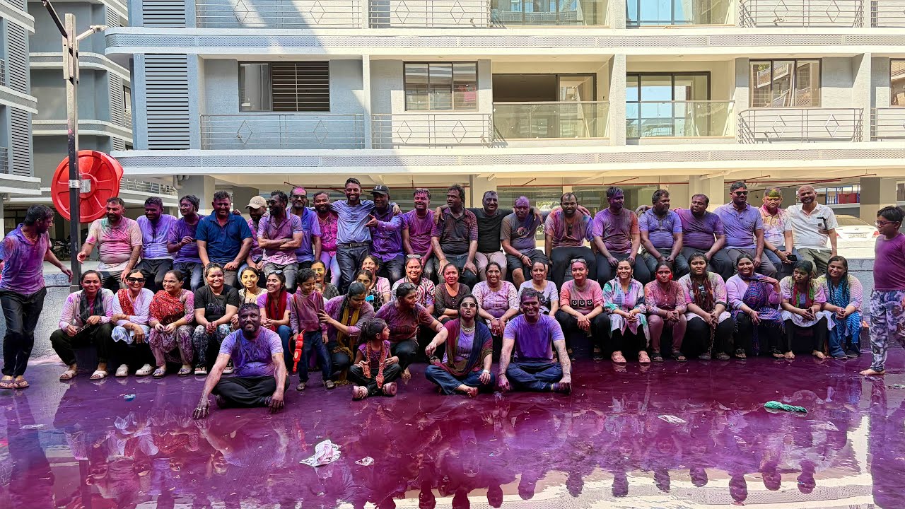 Holi celebration