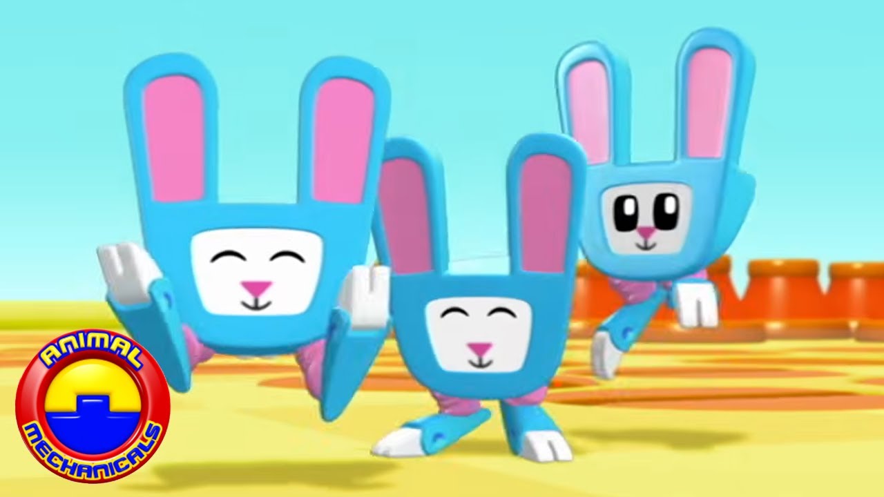 Animal Mechanicals: The Animal Mechanicals visit Bunny Boomer Island | Cartoons for Kids