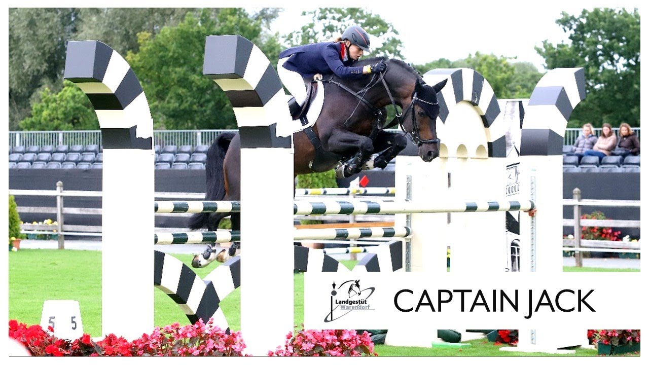 CAPTAIN JACK 3. Platz im S*-Springen in Herford im April 2018