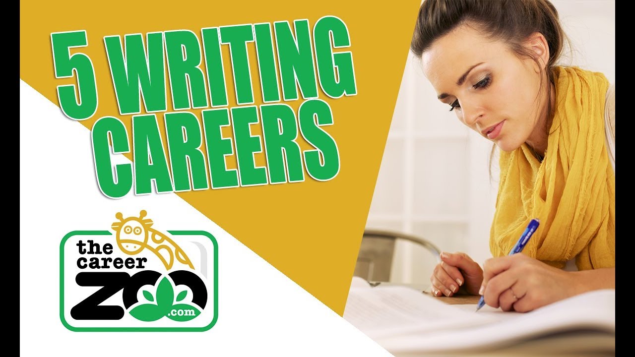 5 Careers for Writers