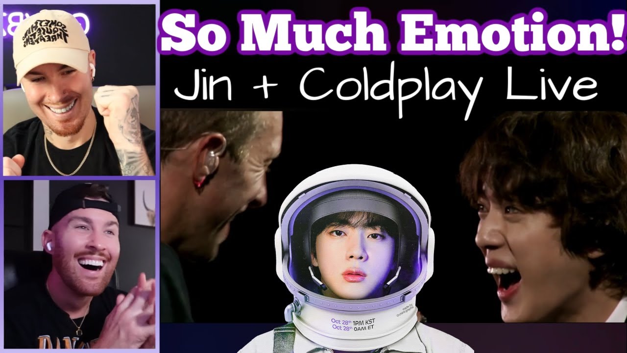 진 (Jin) 'The Astronaut' @ Coldplay’s Music Of The Spheres Tour in Buenos Aires Reaction